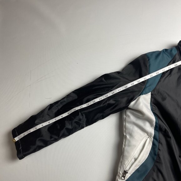 Philadelphia Eagles Womens M NFL Team Apparel Jacket Large Zip G-lll Football - Picture 13 of 16